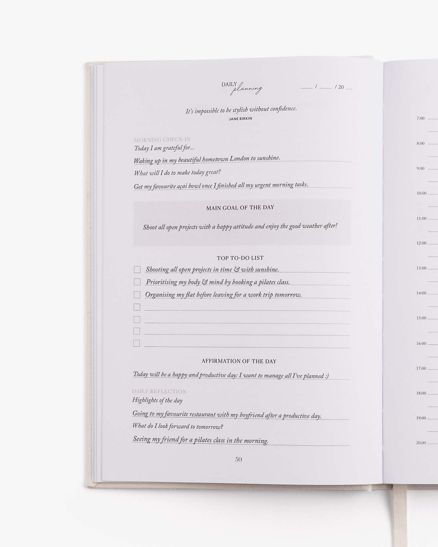 LIFE&Style Planner - Off-White