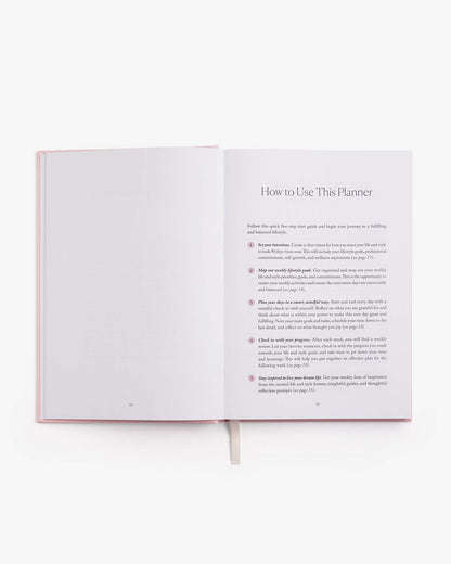 LIFE&Style Planner - Light Pink