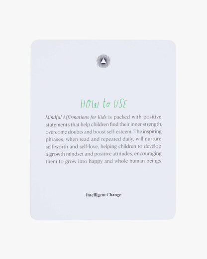 Mindful Affirmations for Kids - Kids