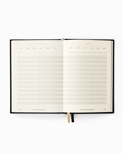 Notes to Mindfulness Journal - Stone Black