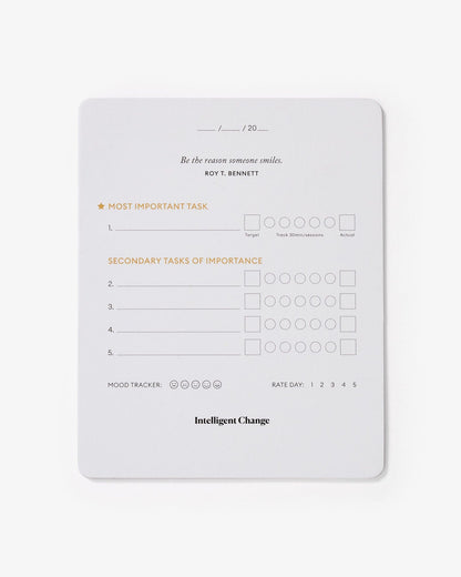 Productivity Planner Cards
