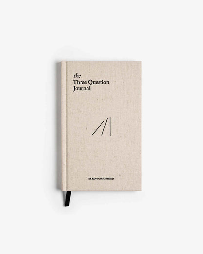 The Three Question Journal - Linen