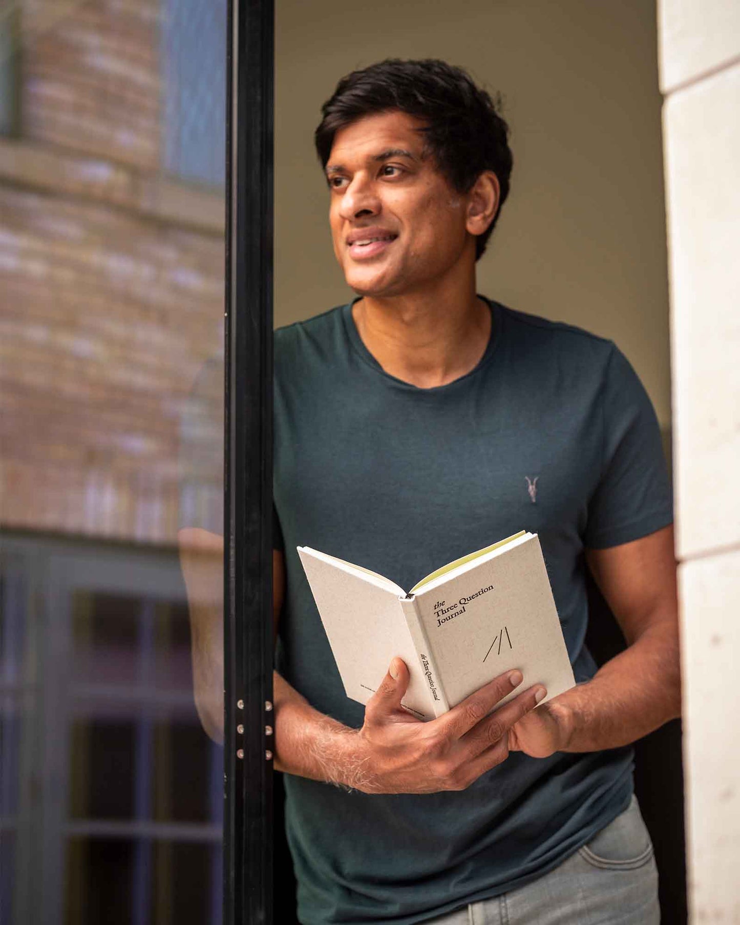 The Three Question Journal - Linen