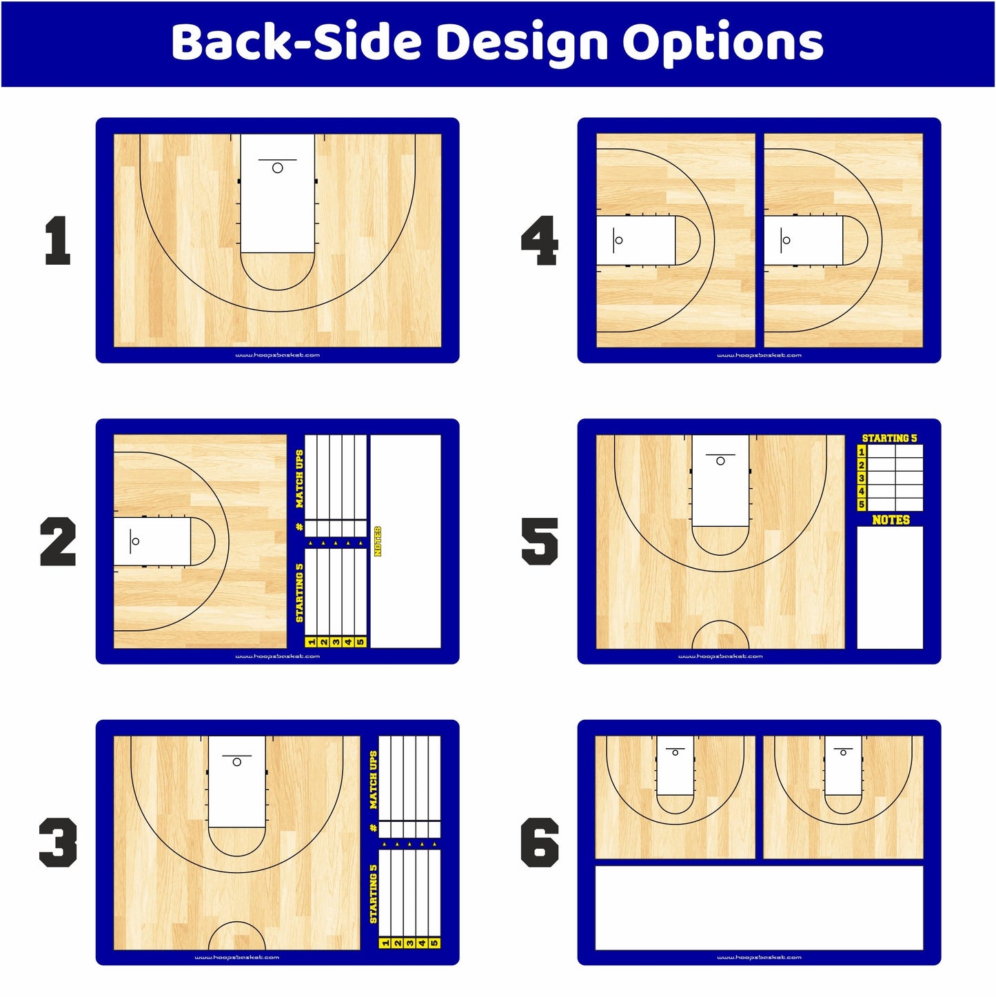 MEN'S NCAA Custom Classic Coaching Board 15.7 x 10.6