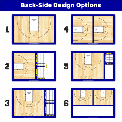 MEN'S NCAA Custom Classic Coaching Board 15.7 x 10.6
