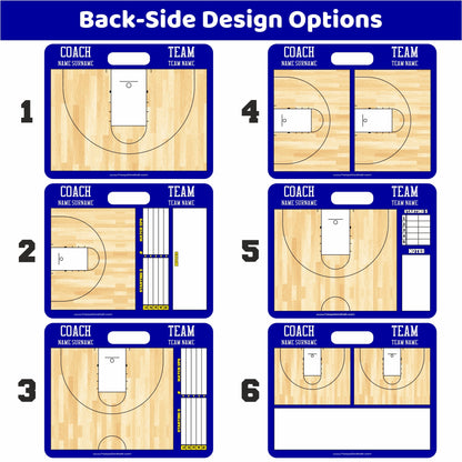 MEN'S NCAA Custom Magnetic Coaching Board 15.7 x 12.6
