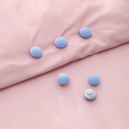 4Pcs Non-Slip Mushroom BedSheet Quilt Blanket Holder – Keep Your Bedding Neat & Tidy