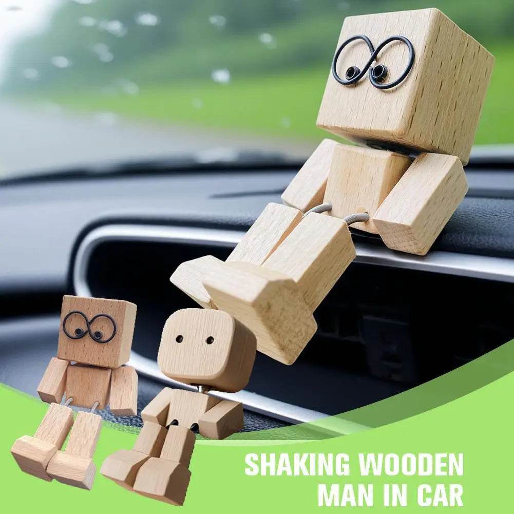 Swaying Wooden Figure  – Handmade Decorative Balance Toys