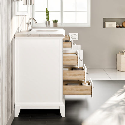 Eviva Elite Stamford Bath Vanity with Counter Top and Undermount Porcelain Sink (24"-72")