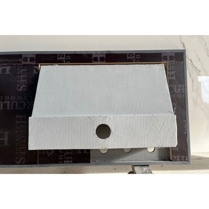 HANDCRAFTED DEKTON LAURENT ENGINEERED PORCELAIN SINK (ES-057)