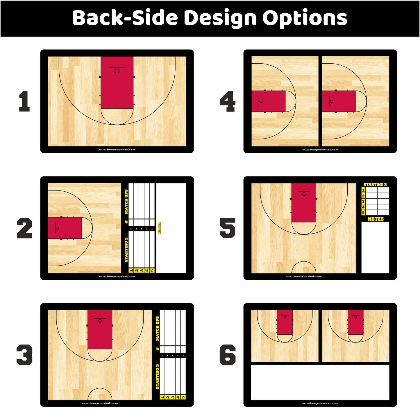 High School Custom Classic Coaching Board 15.7 x 10.6