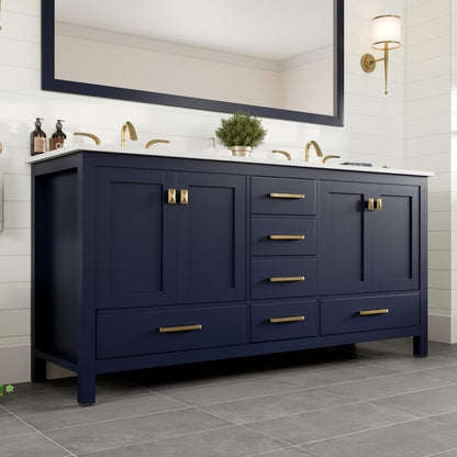 Eviva Aberdeen Bath Vanity with Counter Top and Undermount Porcelain Sink (24"-96")