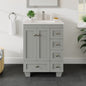 Eviva Acclaim Bath Vanity with Counter Top and Undermount Porcelain Sink (24"-30")