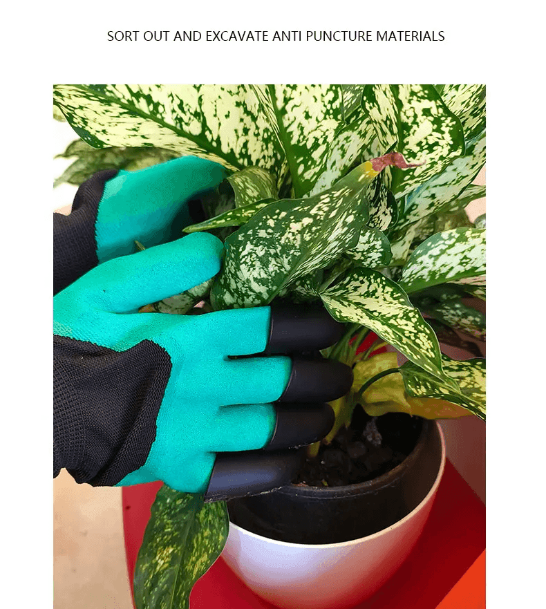 Gardening Gloves With Claws
