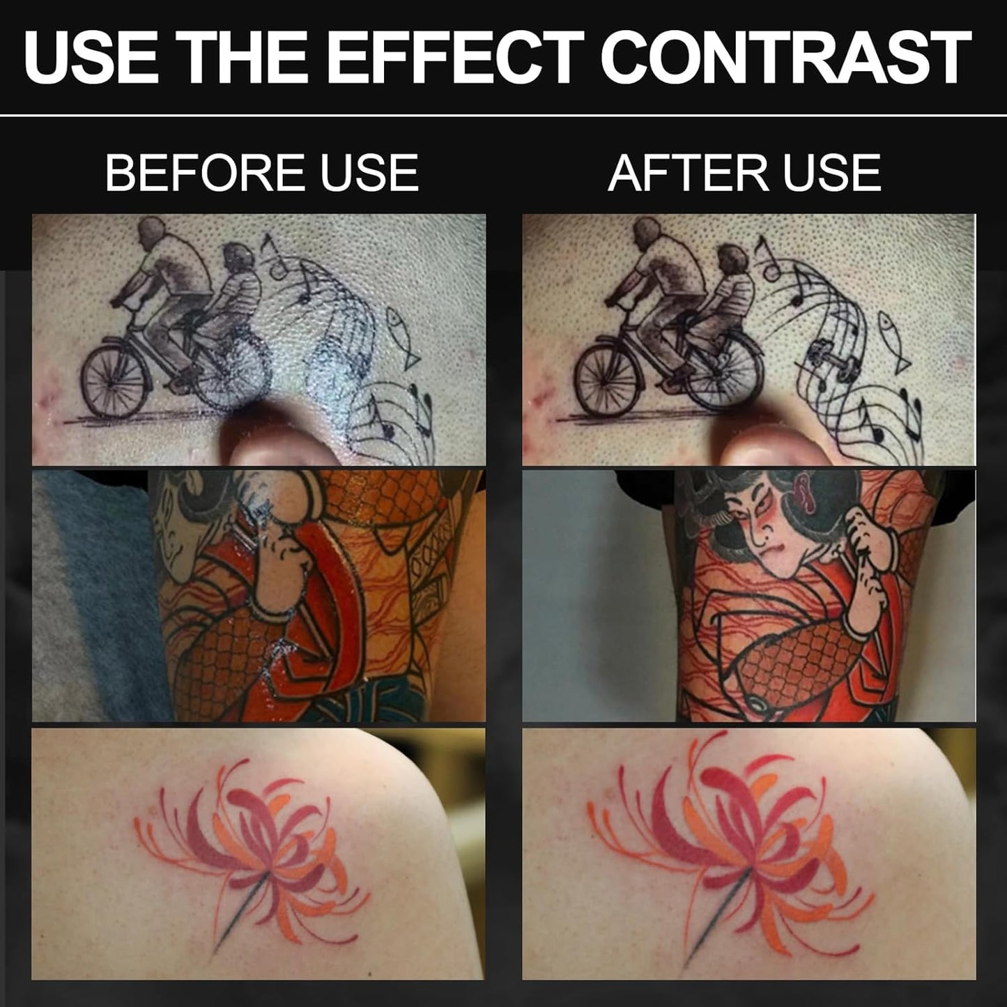 Professional Tattoo Photography Anti-3.0 Glare Kit 120 LED Beads（12W）Brighter and lighter