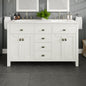 Eviva Artemis Bath Vanity with Engineered Stone Top & Undermount Porcelain Sink (42"-72")