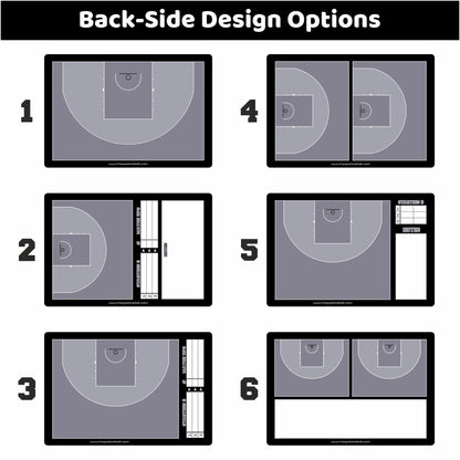 Custom 3x3 Basketball Coaching Board 15.7 x 10.6