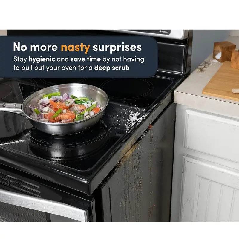 Silicone Gap Sealing Strip for Kitchen Stove and Counter Protection – Anti-Oil and Spill Proof