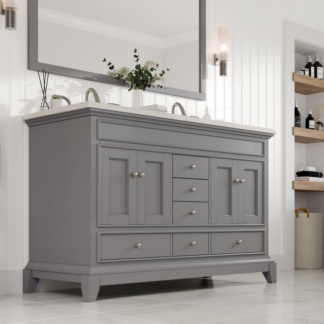 Eviva Elite Stamford Bath Vanity with Counter Top and Undermount Porcelain Sink (24"-72")