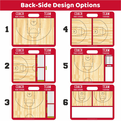 WNBA Custom American Style Magnetic Coaching Board 22'' x 17.5'' / 56 cm x 45 cm
