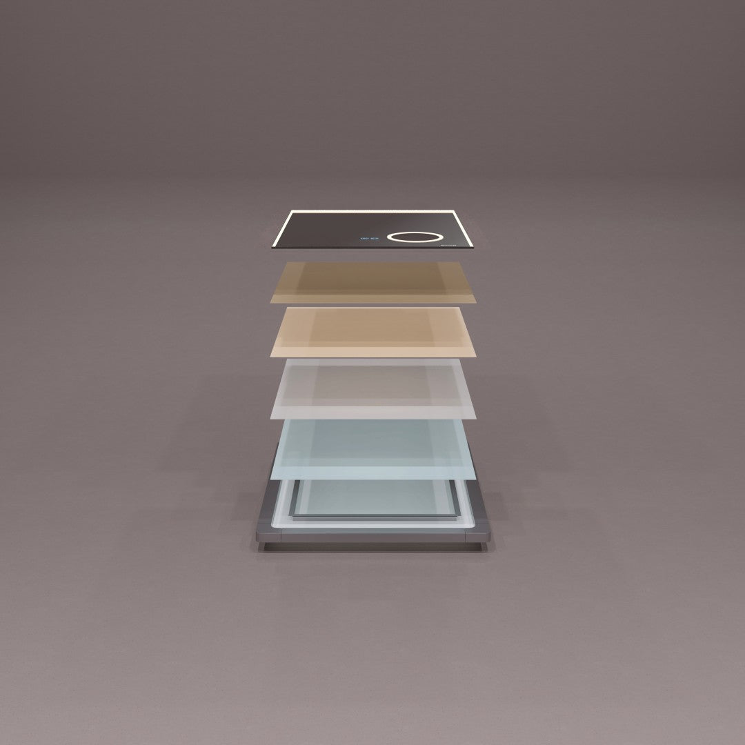 Eviva Illuminate LED Bathroom Mirror – Chrome Aluminum Frame (EVMR550 Series)