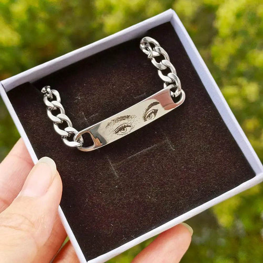Soul Connect Eye Charm Bracelet – Personalized Keepsake Jewelry Gift for Women and Couples