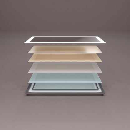 Eviva Frame 47" x 28" Rectangular Frameless Mirror