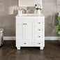 Eviva Acclaim Bath Vanity with Counter Top and Undermount Porcelain Sink (24"-30")