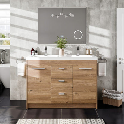 Eviva Lugano Bath Vanity with Acrylic Top and Integrated Sink (24"-84")