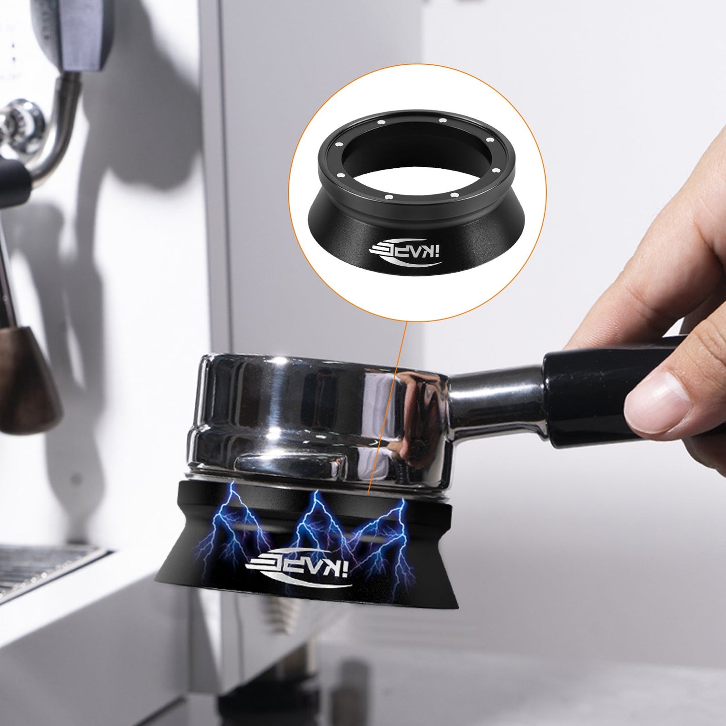 Espresso Magnetic Dosing Funnel V3