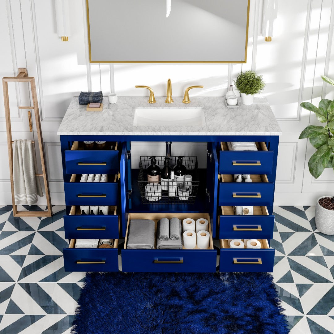 Eviva Aberdeen Transitional Bathroom Vanity (24"-72")