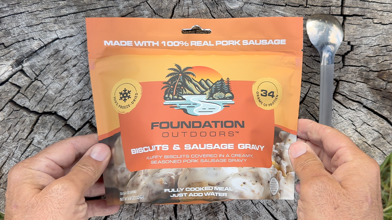 FOUNDATION Outdoors Biscuits & Gravy Meal