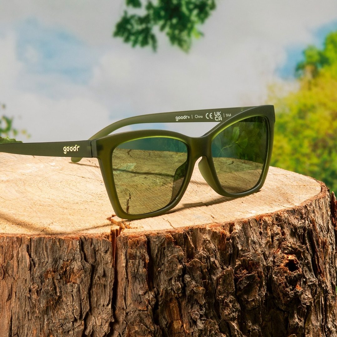 "Garnish Me In Greens" Polarized Pop G Sunglasses