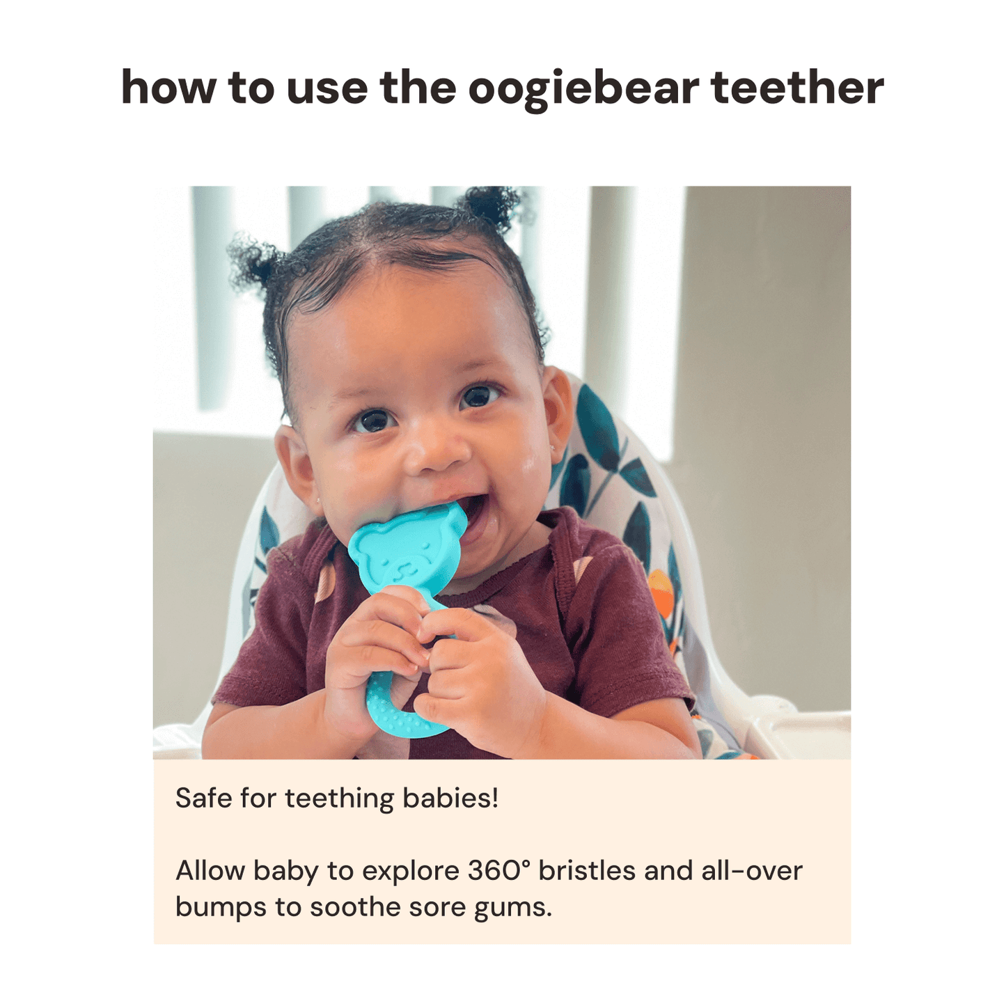 oogiebear 360° teether