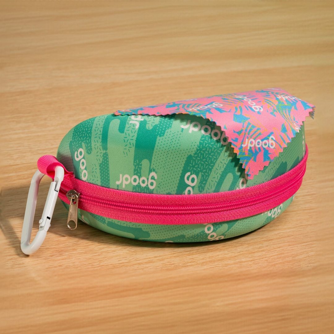 "Gnarliest Case Scenario” Wrap Sunglasses Case with Carabiner