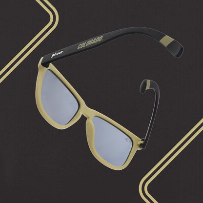 "Let's Go Buffs!!!” CU Collegiate OG Polarized Sunglasses