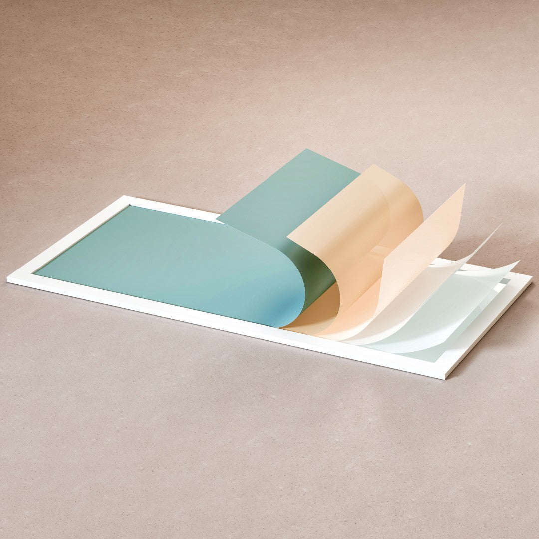 Eviva Sun Wooden Framed Mirror