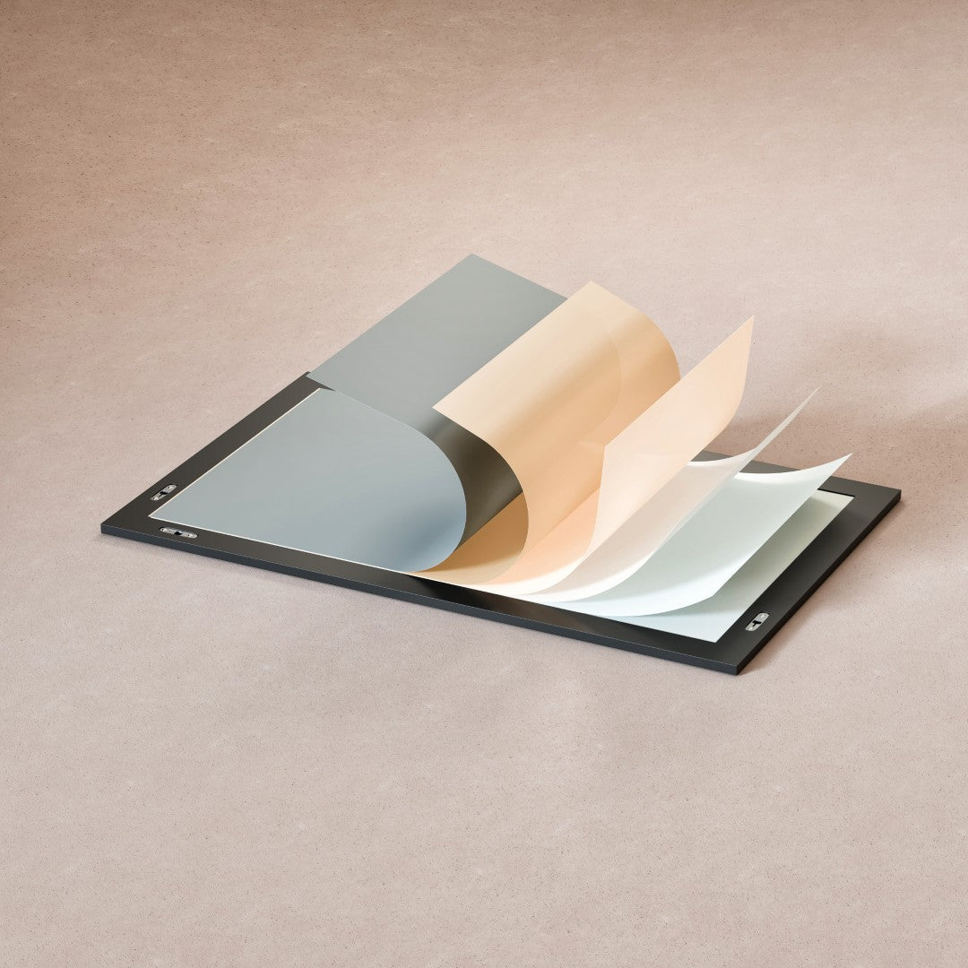 Eviva Aberdeen 72" x 30" Rectangular White Wooden Framed Mirror