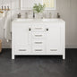 Eviva London Bath Vanity with Carrara Quartz Top and Undermount Porcelain Sink (20"-60")