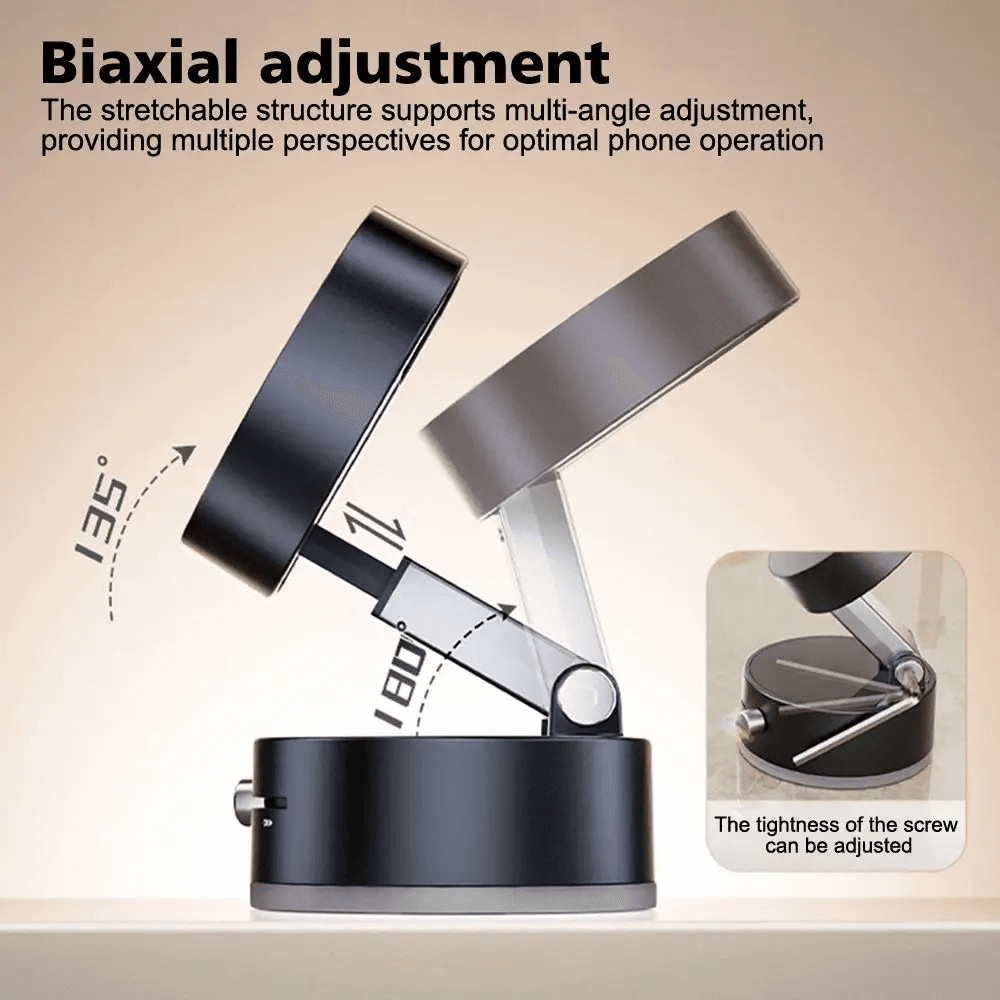 Double-Sided Magnetic Suction Phone Holder Foldable & Adjustable Stand