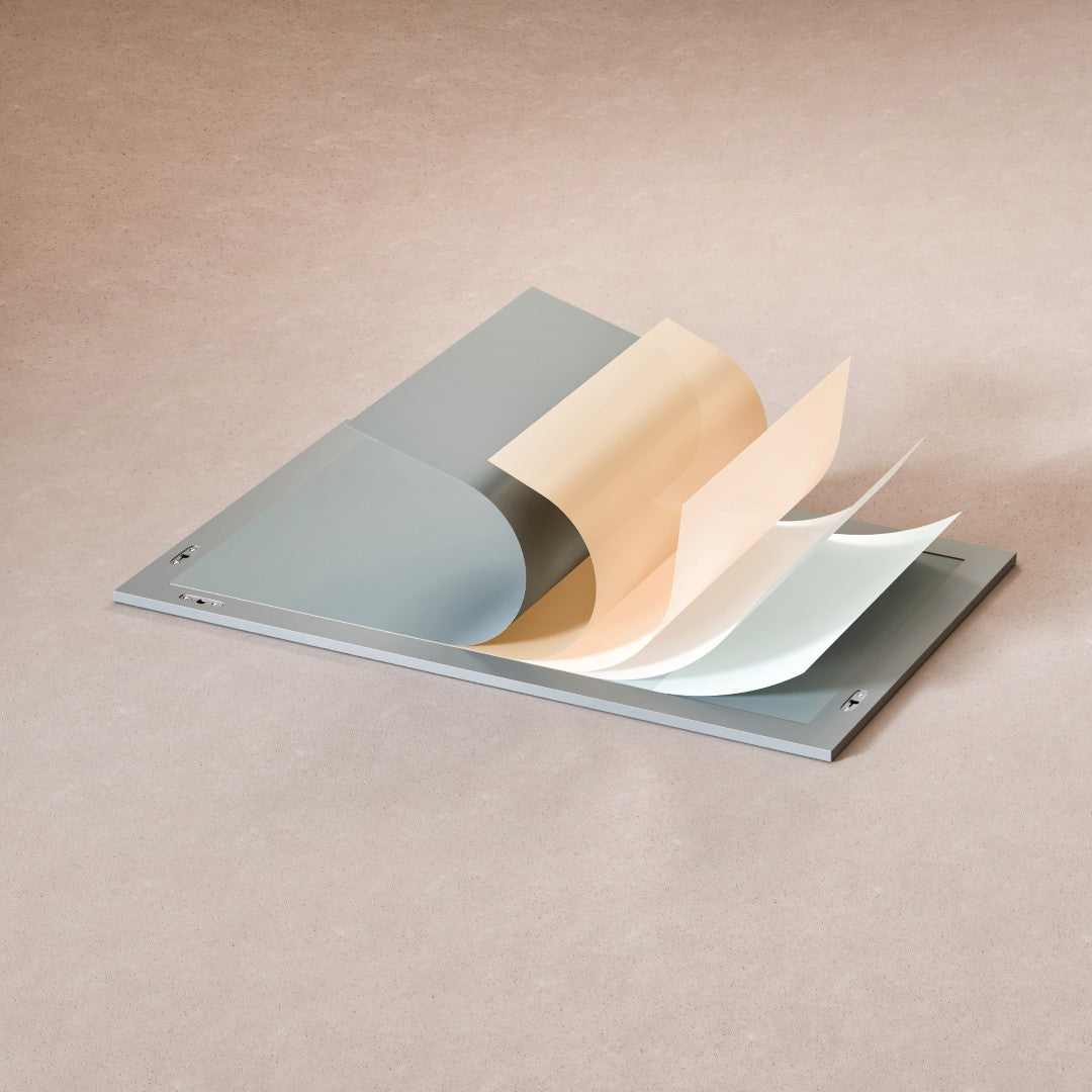 Eviva Aberdeen 72" x 30" Rectangular White Wooden Framed Mirror