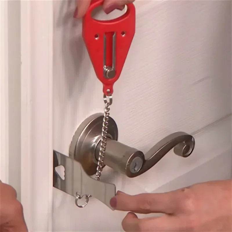 Portable Door Lock Travel Lock Anti-Theft Hotel Lock