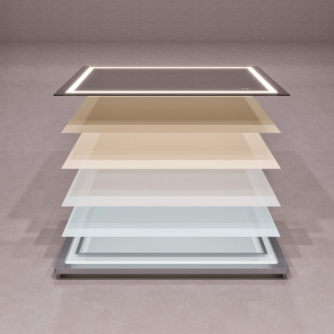 Eviva Glow Frameless Mirror