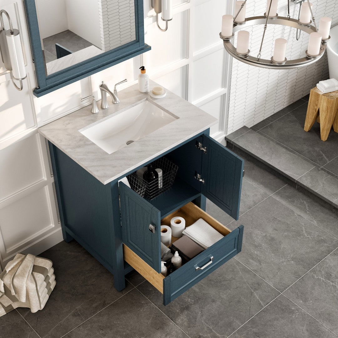 Eviva Britney Transitional Bathroom Vanity (24"-30")