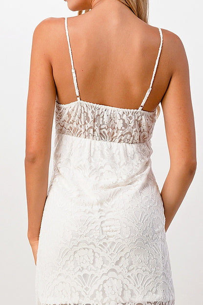 Elegant Black Lace Maxi Dress with Side Slit | Apparel | Kitchen + Metal