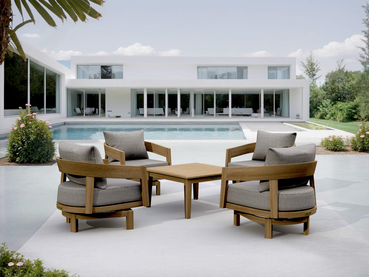 Set-371 Toscana 5-Pc Deep Seating Set