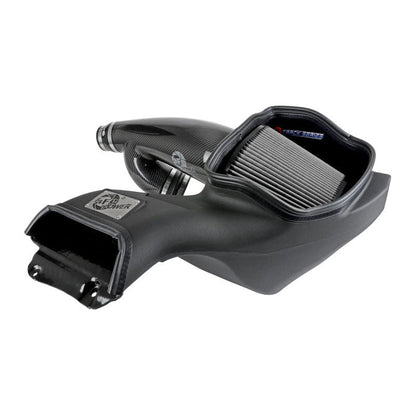aFe 17-20 Ford F-150/Raptor Track Series Carbon Fiber Cold Air Intake System With Pro DRY S Filters