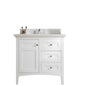 Palisades 36" Single Vanity Cabinet, Bright White