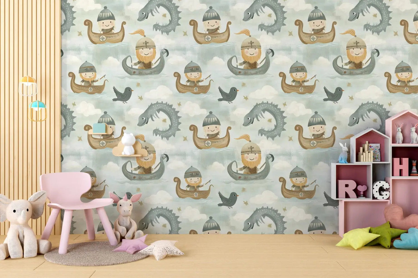 Whimsical Viking Sea Adventure