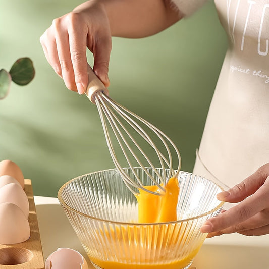 12Piece Silicone Kitchen Utensil Set with Wooden Handles